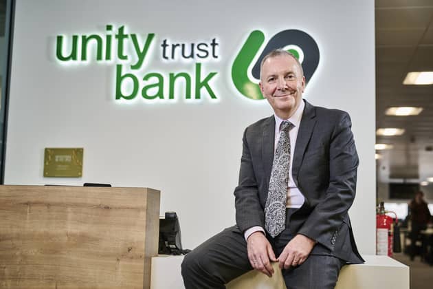 Colin Fyfe, chief executive of Unity Trust Bank. Picture: Daniel Graves Photography