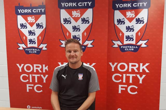 New man at the helm of Conference side York City is Neil Ardley.