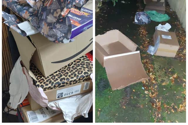 Speaking to The Yorkshire Post, she said some of the lower valued presents had been dumped in the alleyway near to her home.