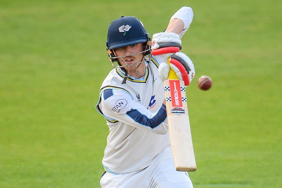 George Hill keeps the lights burning for Yorkshire at Trent Bridge