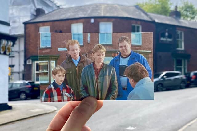 Photographer Tom Duke explores the Sheffield locations from the original 1997 film of The Full Monty as Disney+ launches a new TV show. Image: Thomas Duke @steppingthroughfilm
