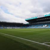 LEEDS, ENGLAND - AUGUST 06:  A general view of Elland Road prior to the Premier League match between Leeds United and Wolverhampton Wanderers at Elland Road on August 6, 2022 in Leeds, United Kingdom. (Photo by Marc Atkins/Getty Images)