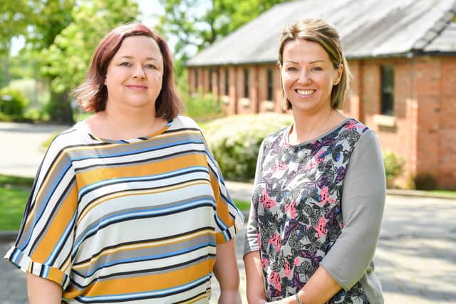 Claire Ide and Helen Foster, owners of X-Press Legal Services South and West Yorkshire. Picture: Jay Cain