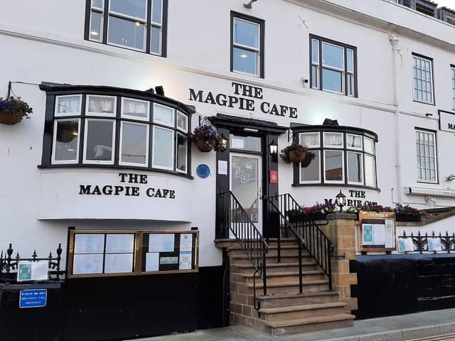 The Magpie Cafe, on Pier Road, Whitby