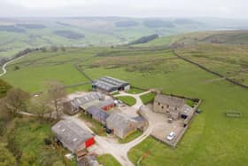 Raygill House Farm near Harrogate which has come up for sale for the first time in a hundred years.
