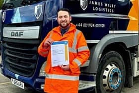 Daniel Rouse, people manager with the FORS Gold certificate.