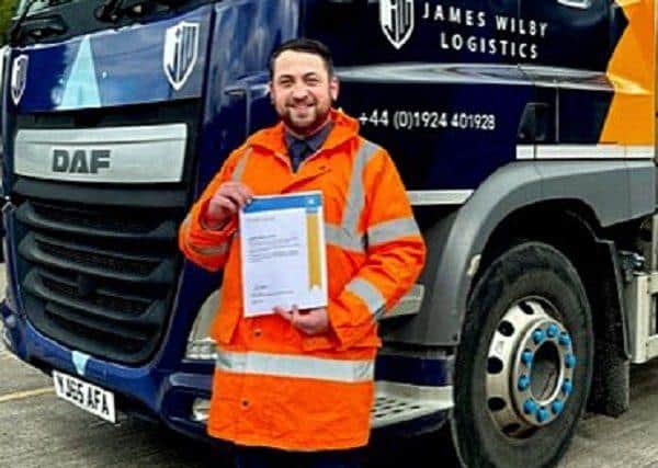 Daniel Rouse, people manager with the FORS Gold certificate.