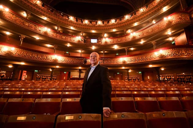 General Director of Opera North Richard Mantle pictured in the Grand Theatre Auditorium, Leeds. Picture by Simon Hulme