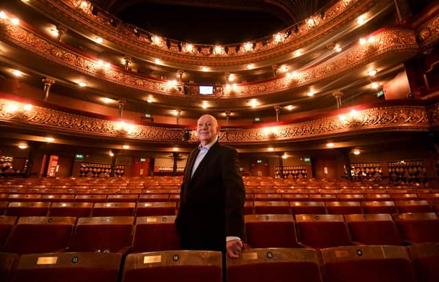 General Director of Opera North Richard Mantle pictured in the Grand Theatre Auditorium, Leeds. Picture by Simon Hulme