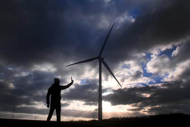 A wind farm. PIC: Simon Hulme