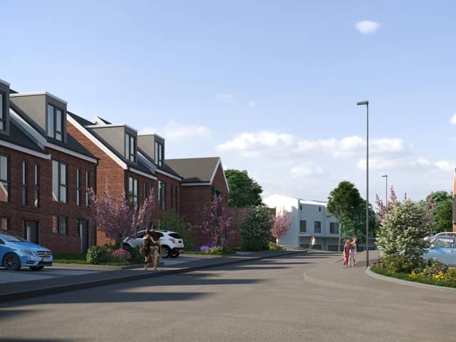 The Walshaw Homes’ development in Valley View, Hackenthorpe, Sheffield