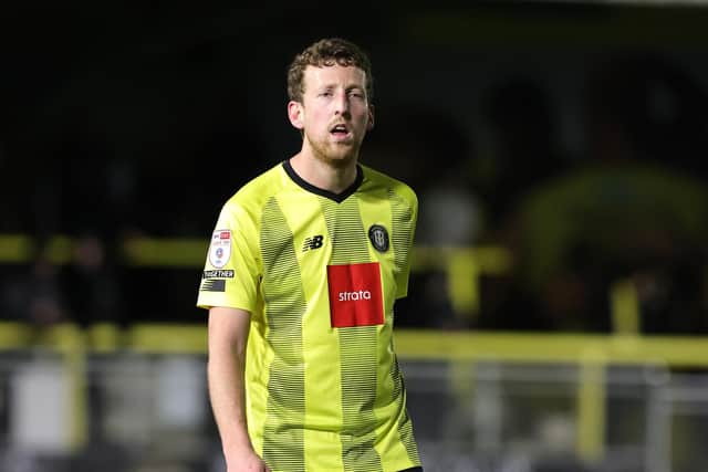 Tom Eastman scored a last-minute equaliser for Harrogate Town (Picture: Pete Norton/Getty Images)