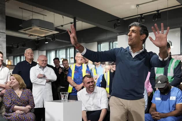 Editor of The Yorkshire Post James Mitchinson offers his thoughts on Prime Minister Rishi Sunak's idea to clamp down on tax avoidance to help fund pensions bonanza. (Photo by Alastair Grant / Pool AP / AFP) (Photo by ALASTAIR GRANT/Pool AP/AFP via Getty Images)