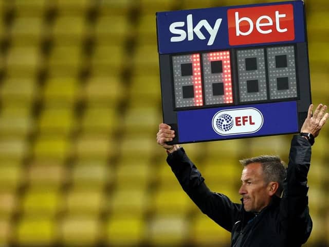 STOPPAGE TIME: The drive to add more time on for stoppages this season has dropped off in the Football League since early-season games like Swansea City's at Watford in October