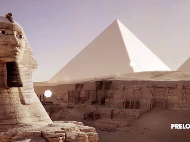 Yorkshire's TV Egyptologist Prof Joann Fletcher was consultant for Preloaded on new Fortnite educational game Wonders - Pyramids of Giza which is played out in ancient Egypt