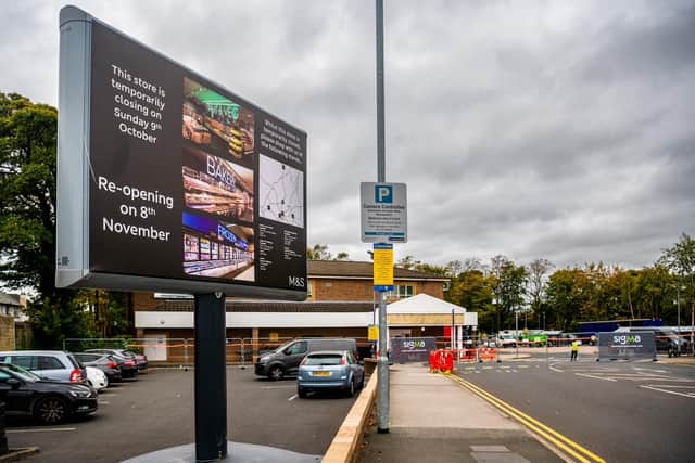 The Marks & Spencer Leeds Moortown Simply Food store has closed for a month for a major refurbishment and plans to re-open on the 8th November. Picture: James Hardisty