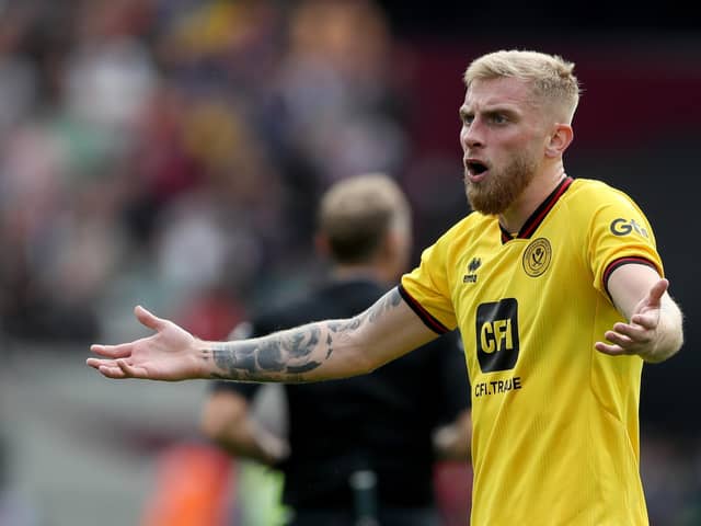 Oli McBurnie is out of contract at Sheffield United at the end of the season. Image: Henry Browne/Getty Images