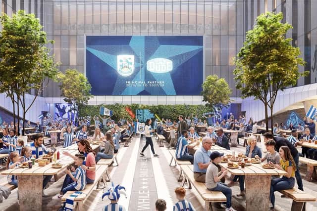 All the key details for the major 141-Room Hotel at Accu Stadium have been revealed CREDIT: Town Sports & Entertainment Group Ltd / Buttress