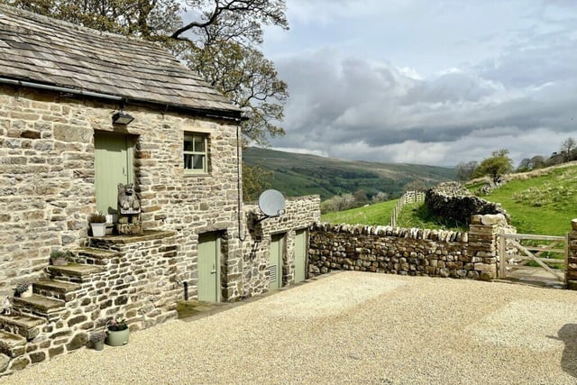The property has been updated but it still has potential to convert the attached two storey barn and cow byre