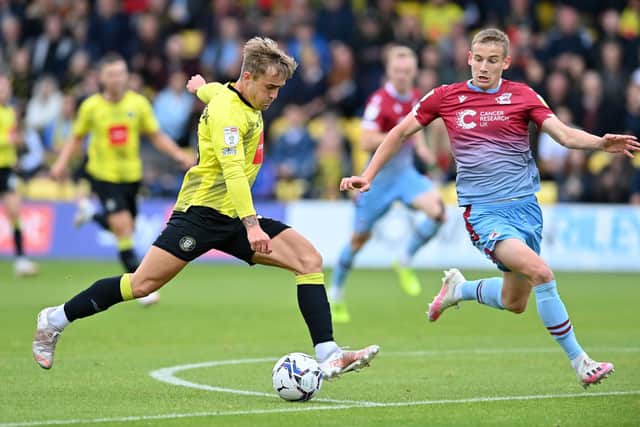 ILLNESS: But Harrogate Town hope Alex Pattison will be fit to face Bradford City