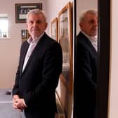 Two sides to every story: Wayne Morton pictured in the Pure Treatment Room, Wetherby, this week after two and a half years of fighting to clear his name after being tarnished in the Yorkshire racism crisis. (Picture: Simon Hulme)