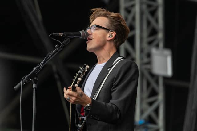 McFly onstage during day two of Tramlines, Sheffield. Picture: Scott Antcliffe