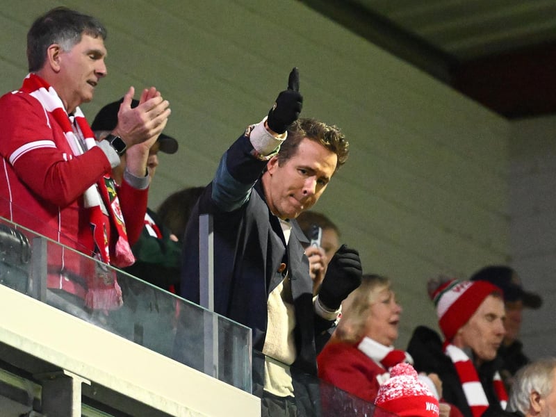 10th - Wrexham - sorry Ryan Reynolds, your boys are missing out on the Championship play-offs again with 63.36 points predicted