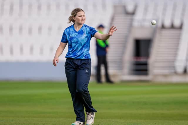 Grace Hall playing for Northern Diamonds this year (Picture: Alex Whitehead/SWPix.com)