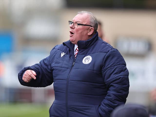 Steve Evans is currently in charge of League One promotion-chasers Stevenage. Image: Pete Norton/Getty Images