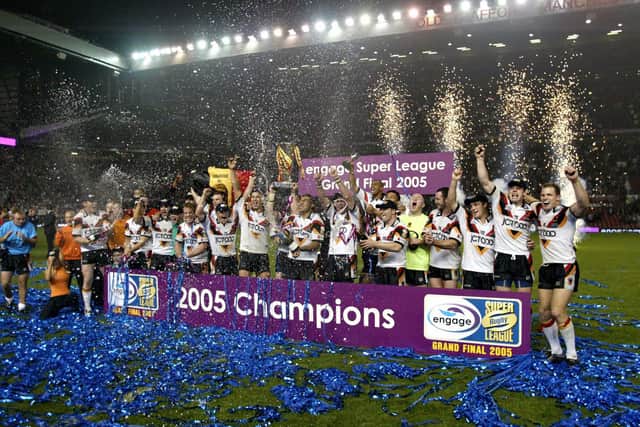Bradford Bulls last won the Super League title in 2005. (Photo: John Clifton/SWpix.com)