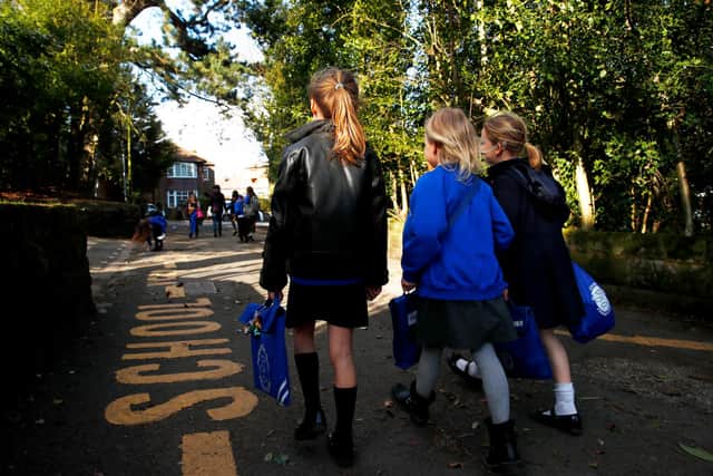 Pupils returned to school on 8 March (Getty Images)