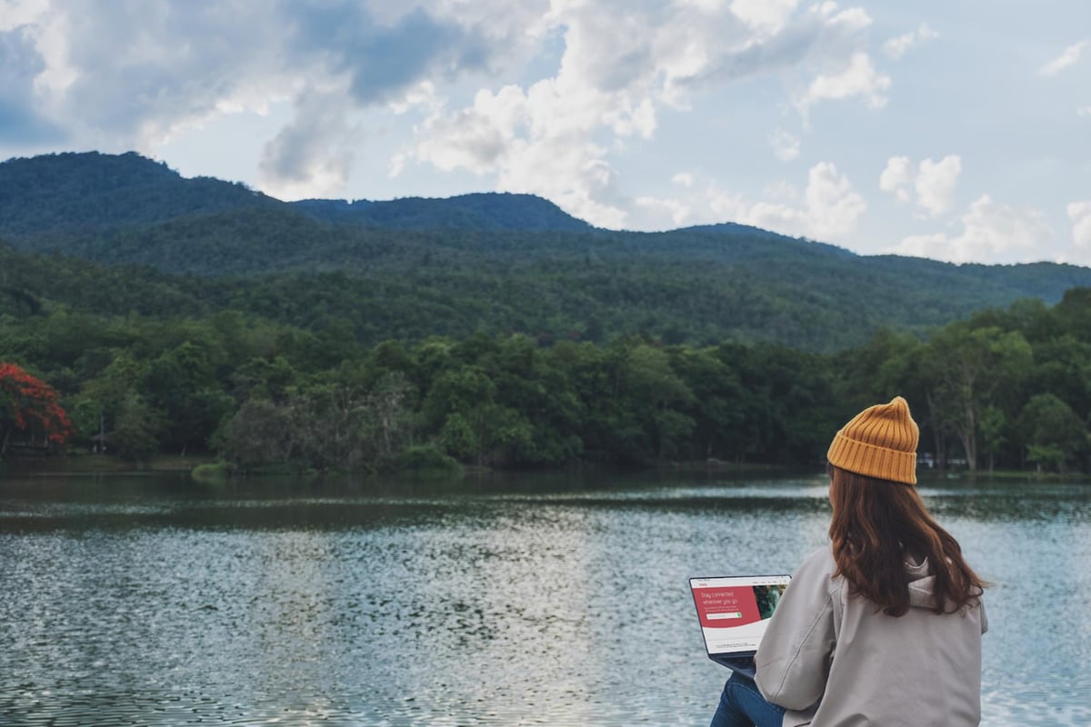 Holiday data run out? This travel eSIM includes a monthly backup allowance