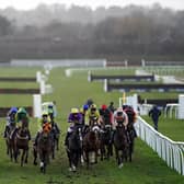 Runners and riders at Wetherby, where racing returns on Wednesday (Picture: PA)