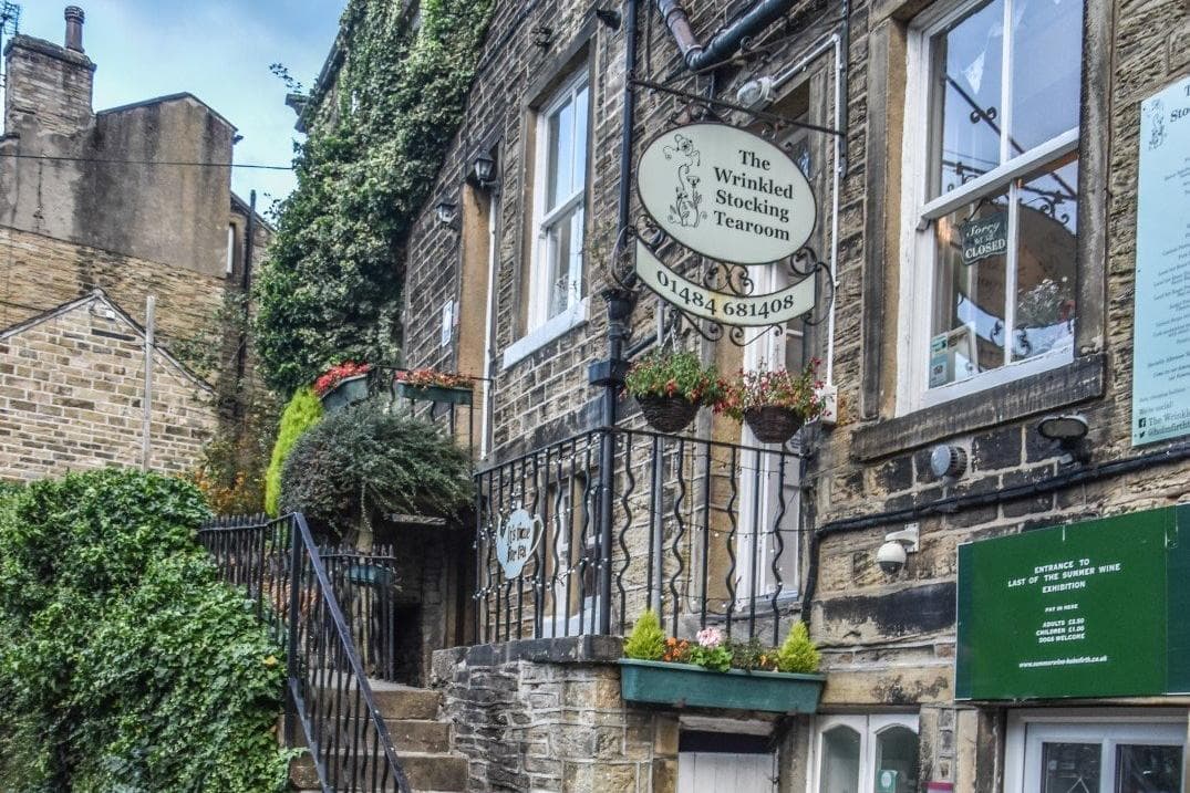 The Wrinkled Stocking Tearoom, Holmfirth: Last of the Summer Wine cafe ...