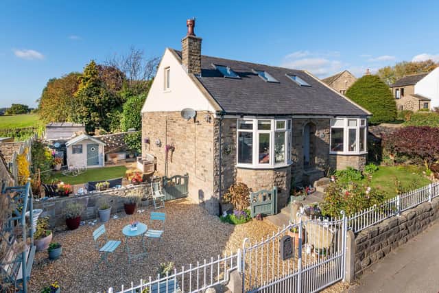 Rose Cottage, Denby, Dale has two bedrooms and is £445,000 with www.simonblyth.co.uk