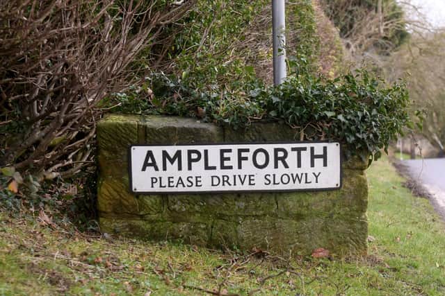 Village Feature on Ampleforth.  Picture taken by Yorkshire Post Photographer Simon Hulme 10th January 2024