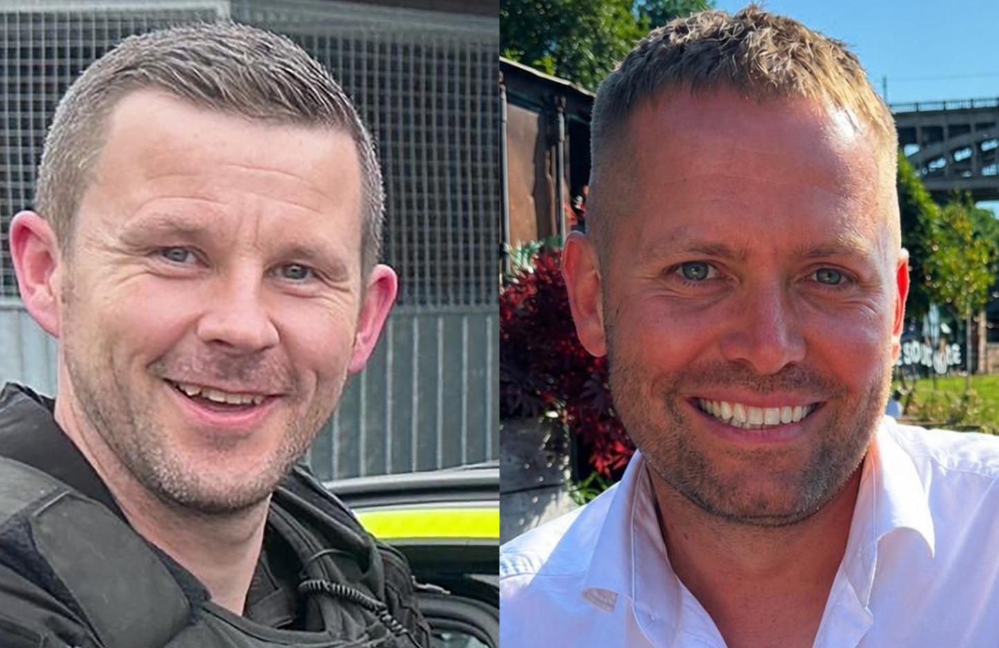 Football fans to pay respects to officers killed in A66 crash