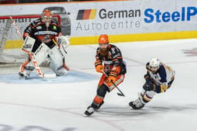 NO LET-UP: Sheffield Steelers' Kevin Tansey insists the Challenge Cup champions are determined to add the Elite League regular season league title. Picture: Tony Johnson