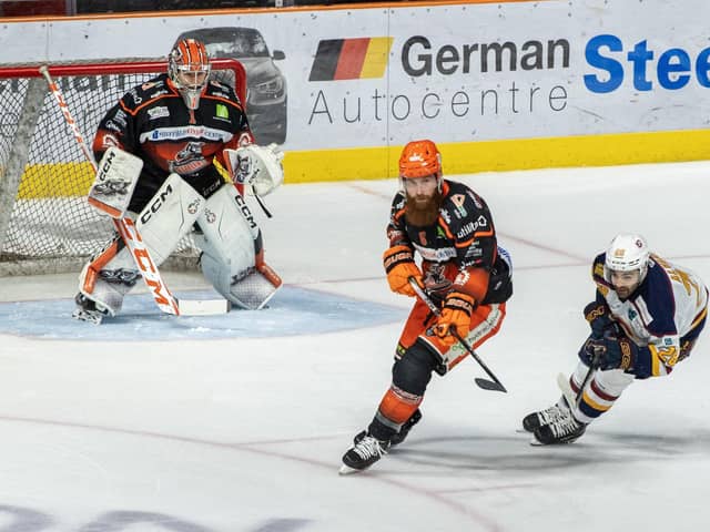 NO LET-UP: Sheffield Steelers' Kevin Tansey insists the Challenge Cup champions are determined to add the Elite League regular season league title. Picture: Tony Johnson
