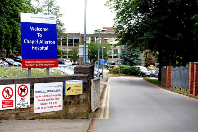 In August, a planning application was lodged with Leeds City Council to create an ‘elective care hub’ at Chapel Allerton hospital – to the tune of £27m