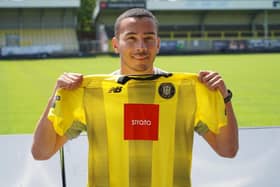 FRESH START: Centre-back Rod McDonald could make his Harrogate Town debut on the opening weekend of August