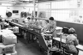 A Dettol production line at Reckitts.