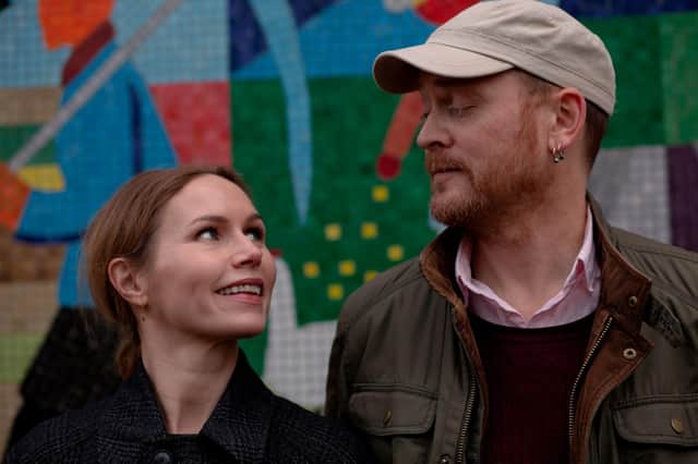Nina Persson and James Yorkston. Picture: Anna Drvnik