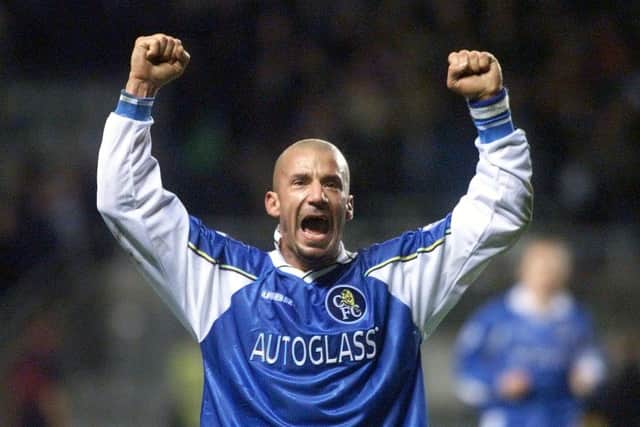 Gianluca Vialli, who has died aged 58 following a lengthy battle with pancreatic cancer, the Italian Football Federation has announced. Picture: Owen Humphreys/PA