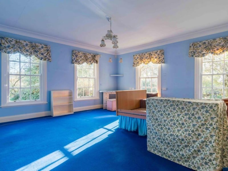 This room gives an idea of the generous proportions and scale of the property