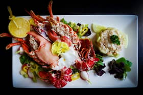 Whole lobster and crab platter at Cerutti 2, Beverley
