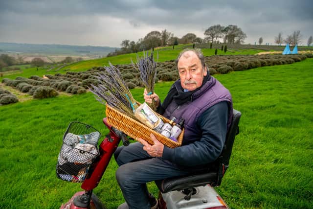 Nigel Goodwill started growing lavender over 30 years ago