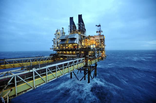 File photo dated 24/02/14 of an instillation in the North Sea: Andy Buchanan/PA Wire