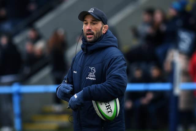 Director of rugby Steve Boden led Doncaster Knights to three top-six finishes in the Championship in his time at the club. (Picture: Jonathan Gawthorpe)