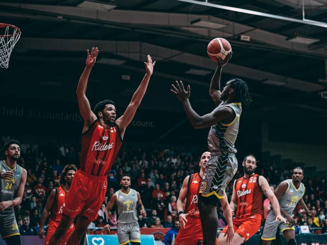 Sheffield Sharks beat Leicester Riders last time out but can they slow down Manchester Giants (Picture: Adam Bates)